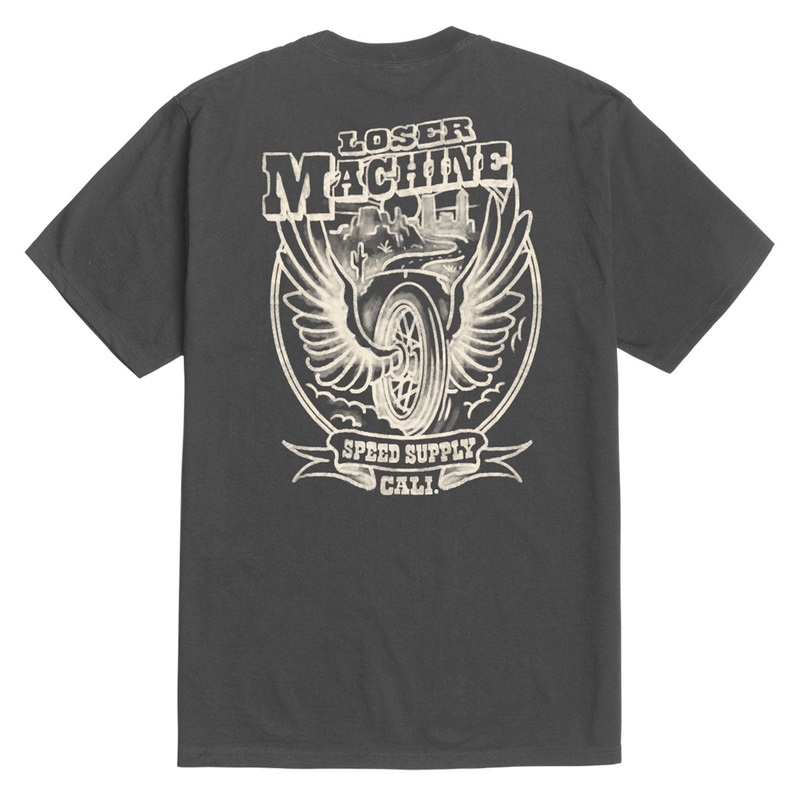 Loser Machine Desert Lands T-Shirt – Vintage Black