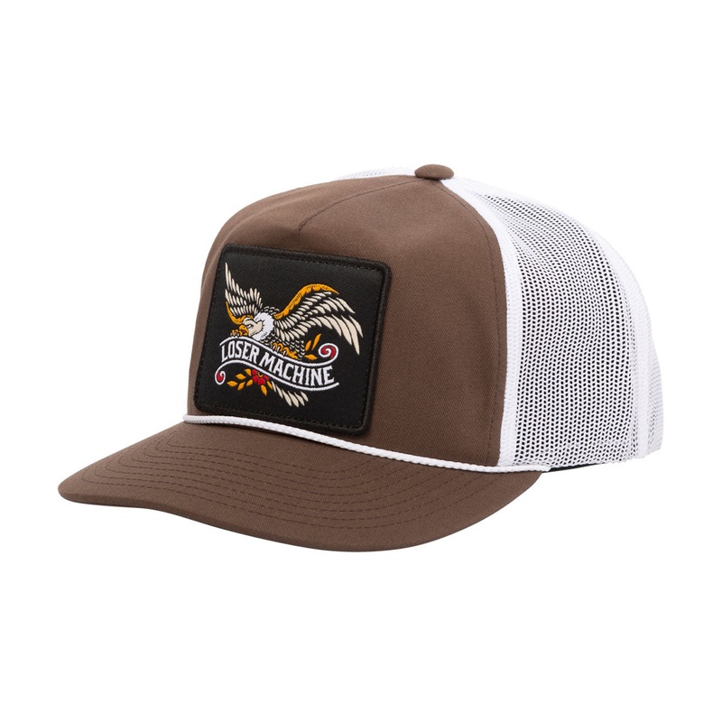 Loser Machine Glory Patch Hat – Brown/White