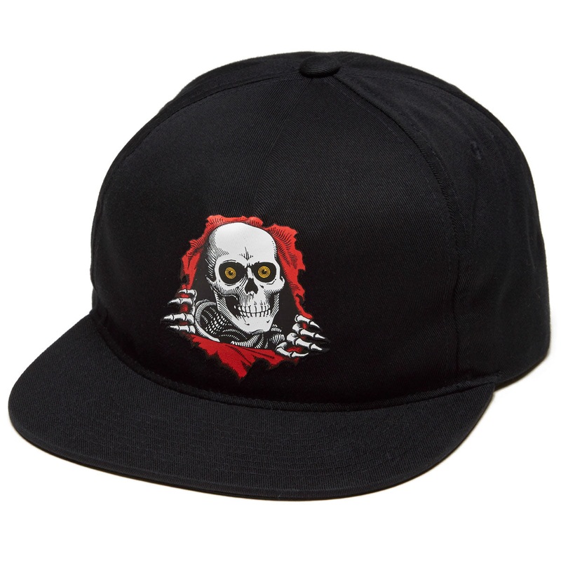 Powell-Peralta Ripper Snapback Hat – Black