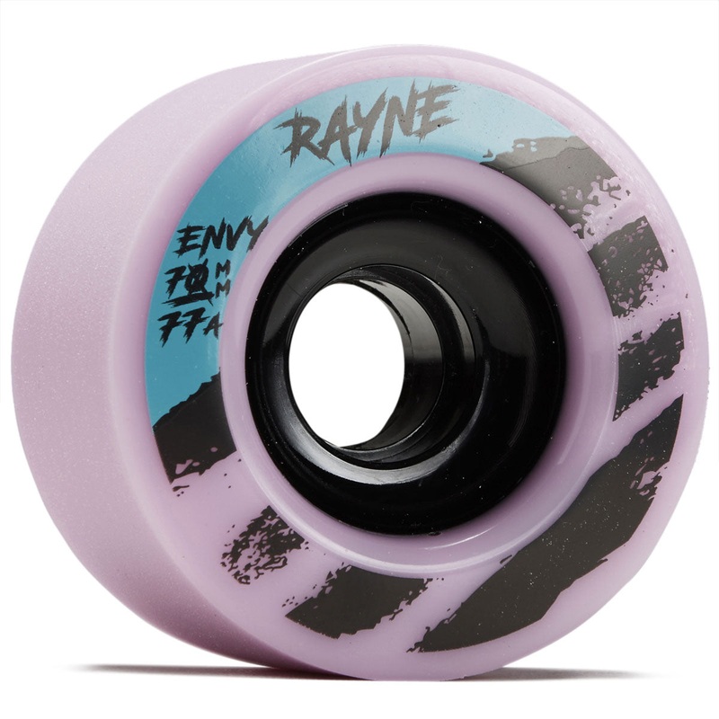 Rayne Envy V2 77a Longboard Wheels – Pink Jelly – 70mm