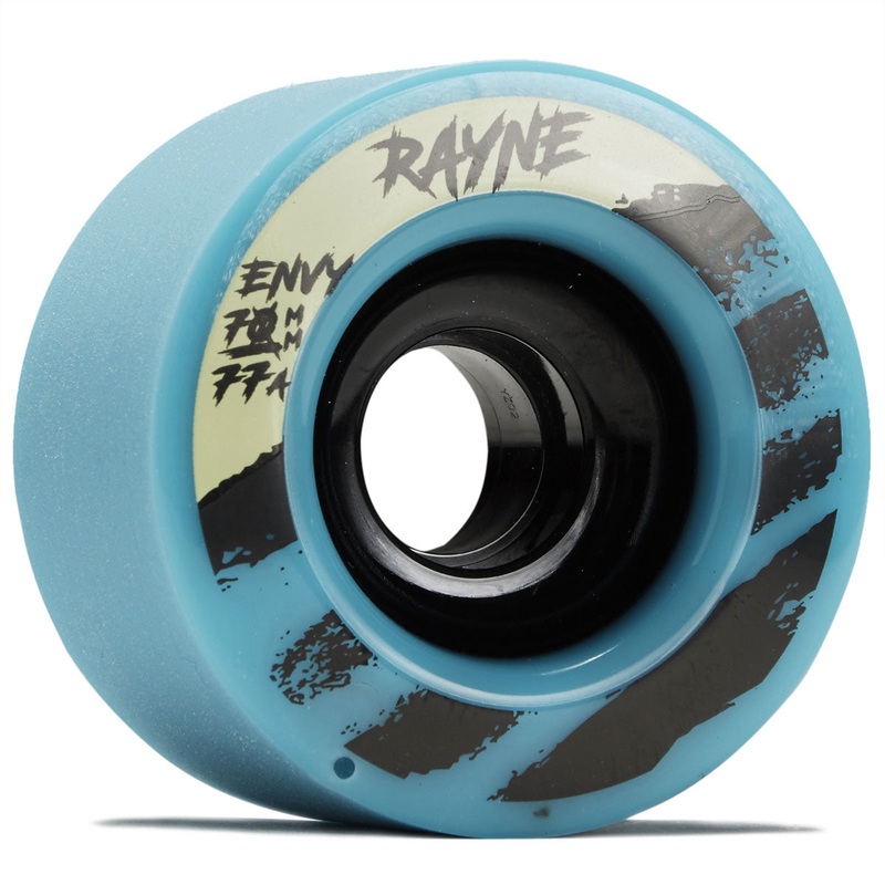 Rayne Envy V2 77a Longboard Wheels – Teal Jelly – 70mm