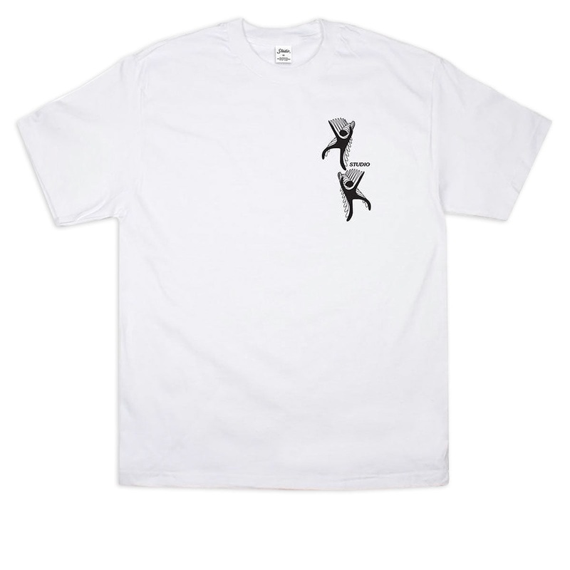 Studio Body Roll T-Shirt – White