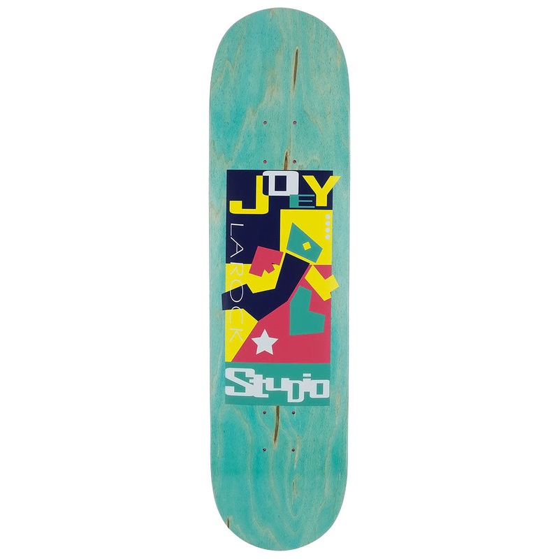 Studio Larock Marathon Man Skateboard Deck – Orange – 8.25