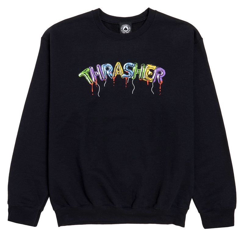 Thrasher Balloons Sweatshirt – Black