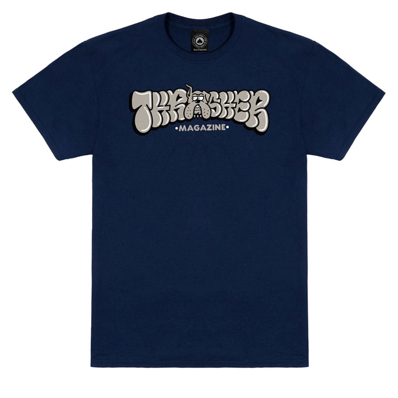 Thrasher Bully T-Shirt – Navy