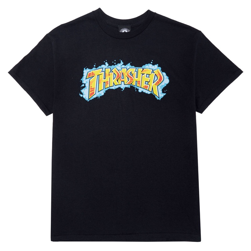 Thrasher Graff T-Shirt – Black