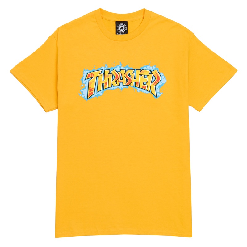 Thrasher Graff T-Shirt – Gold