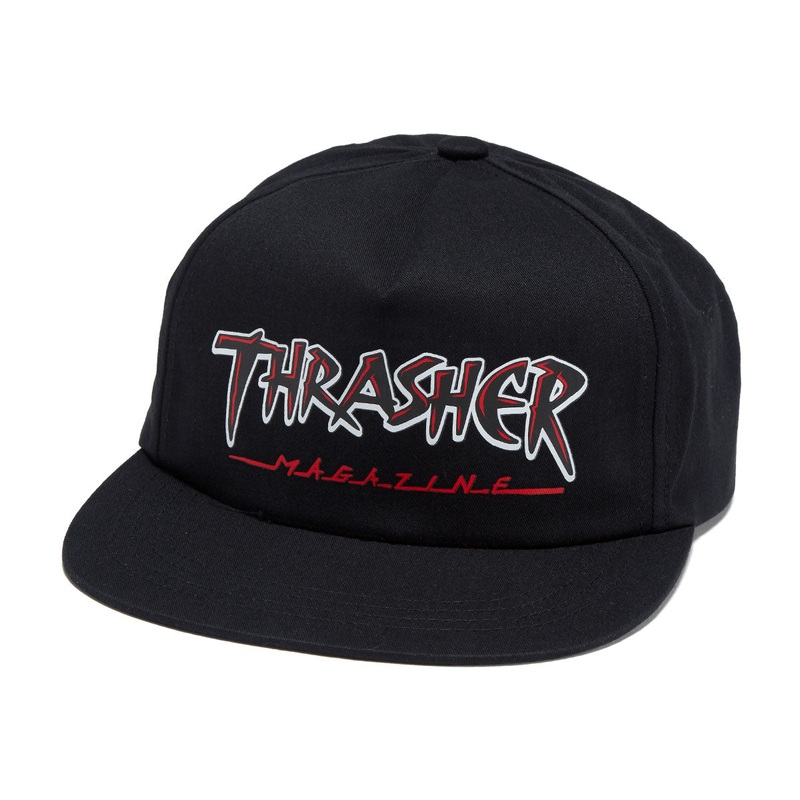 Thrasher Slash Hat – Black