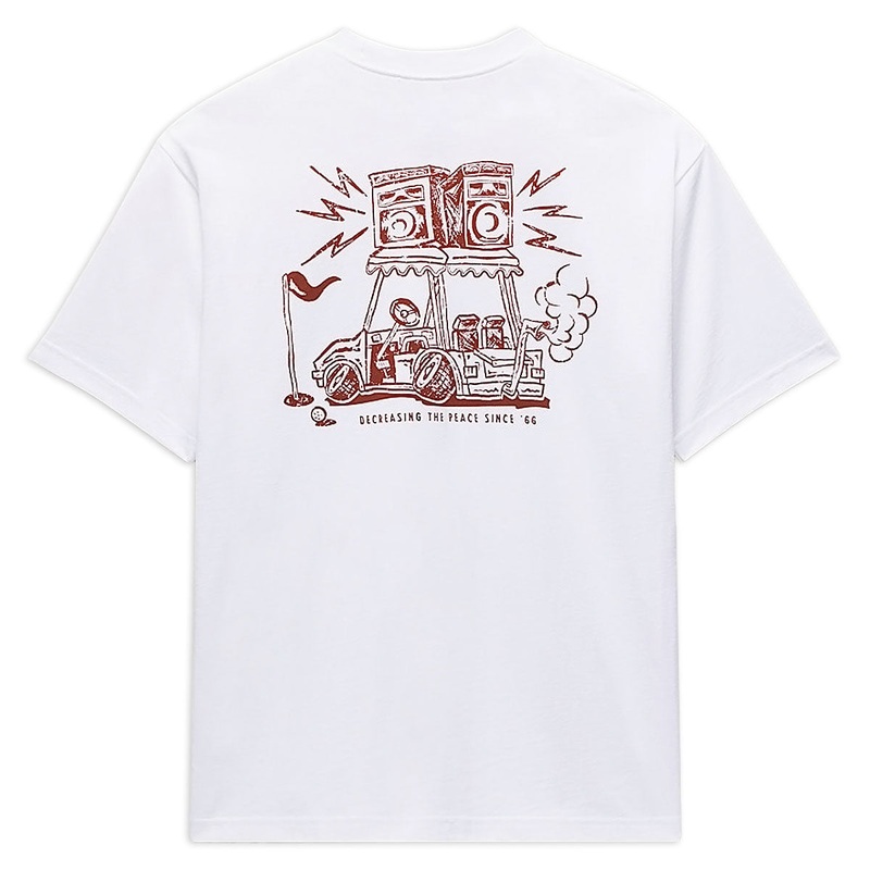Vans Boom Cart T-Shirt – White