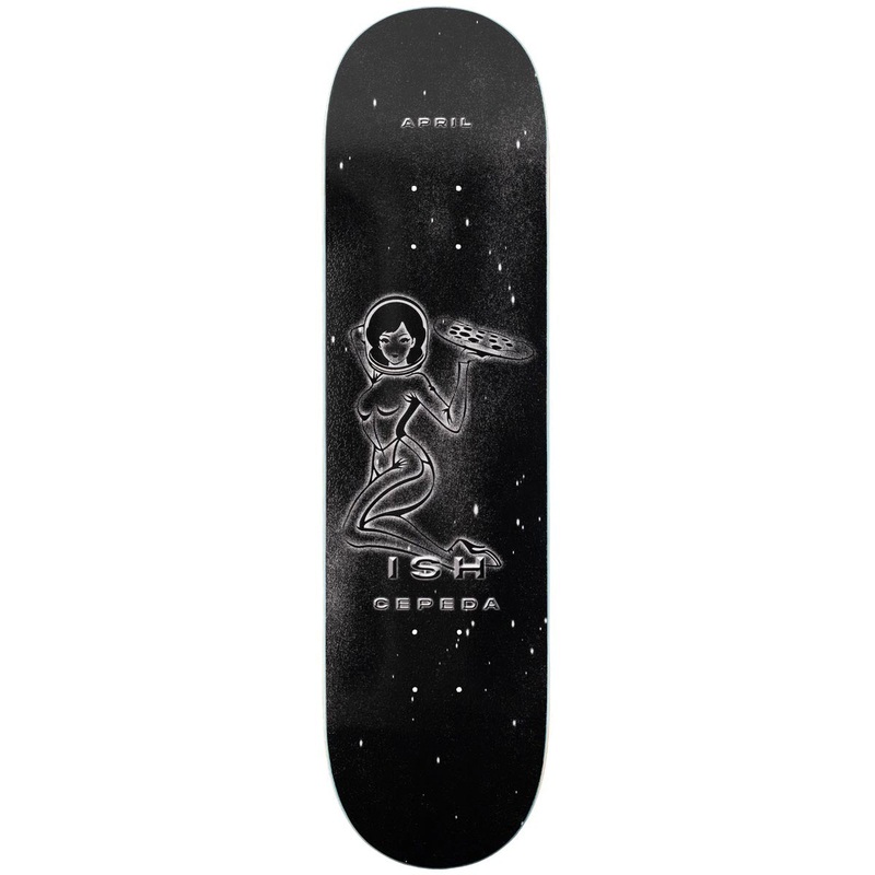 April Ish Cepeda Out There Skateboard Deck – 8.25