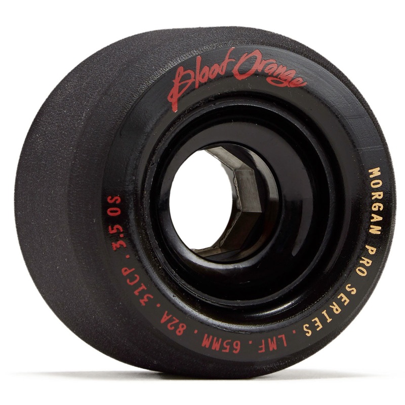 Blood Orange Liam Morgan Formula 82a Longboard Wheels – Black/Black – 65mm