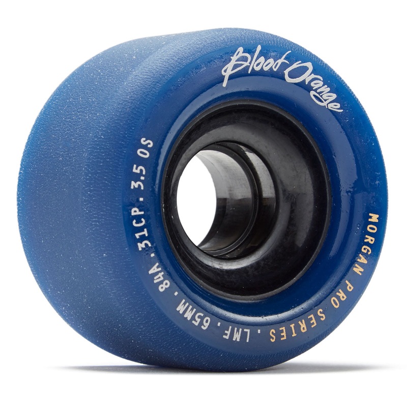 Blood Orange Morgan Pro Longboard Wheels – 65mm 84a – Midnight Blue