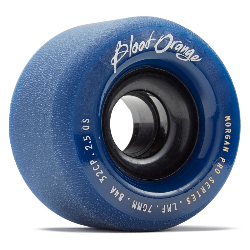 Blood Orange Morgan Pro Longboard Wheels – 70mm 84a – Midnight Blue