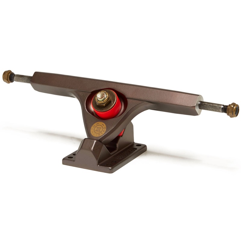 Caliber 3 Raked 10 w/shim Longboard Trucks – Bourbon 44 Degree – 184mm