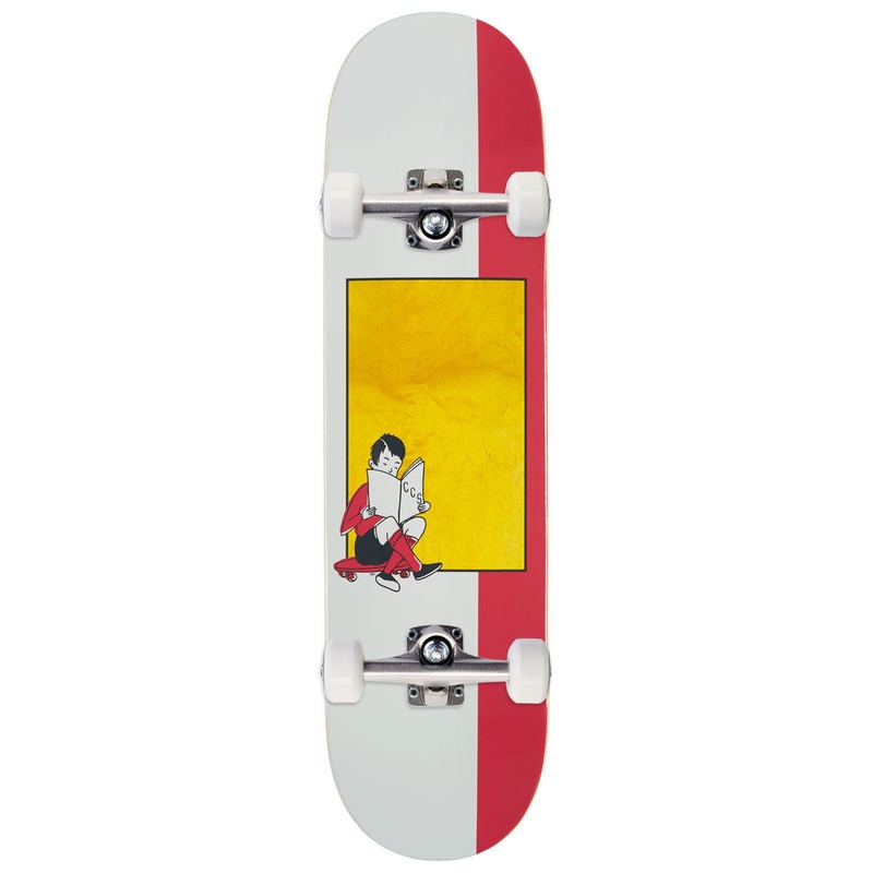 CCS Retro Catalogue Kid Skateboard Complete – Red – 8.50