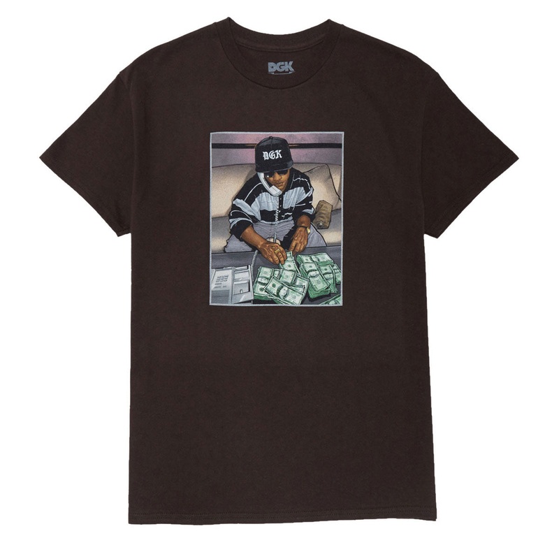 DGK Countdown T-Shirt – Dark Chocolate