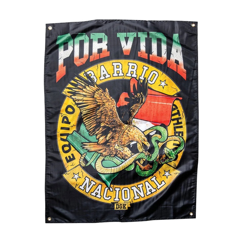 DGK Nacional Banner Accessories – Black