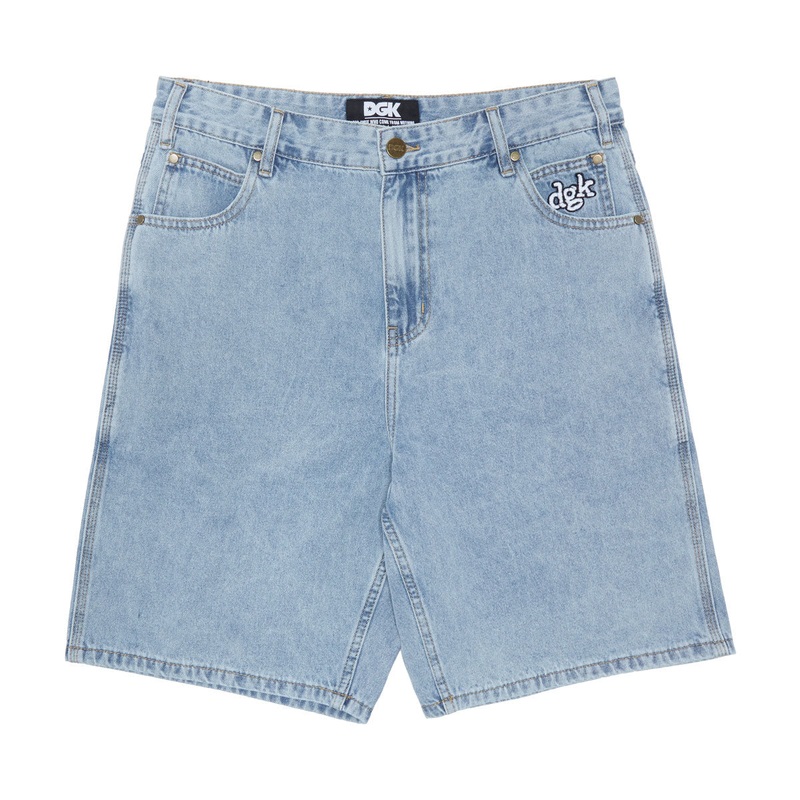 DGK Nozzle Denim Shorts – Washed Indigo