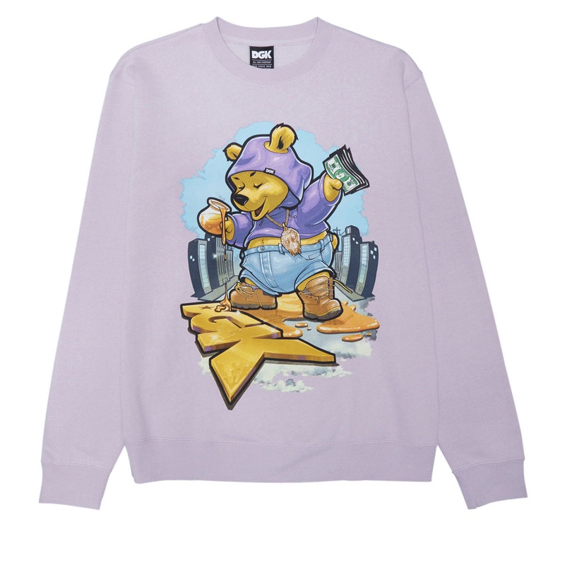 DGK Sugar Bear Sweatshirt – Lavendar