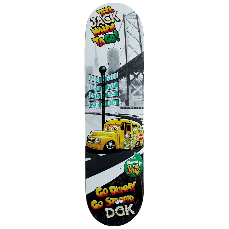 DGK Thizz Curtin Skateboard Deck – 8.25