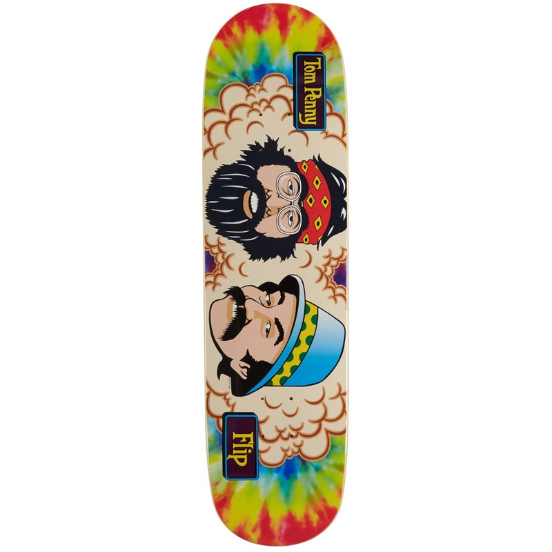 Flip Penny Toms Friends Skateboard Deck – Tie Dye – 8.25