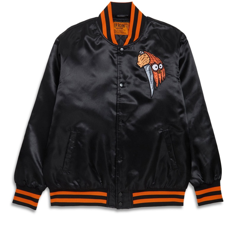 Heroin Shelloween Jacket – Black/Orange