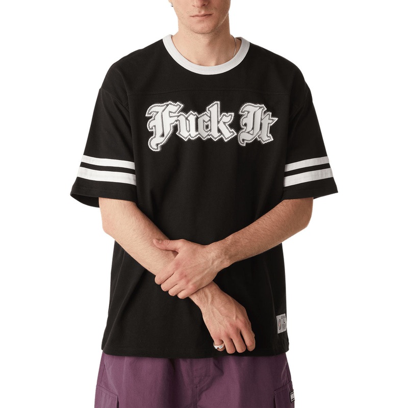 HUF Ives Football Jersey – Black