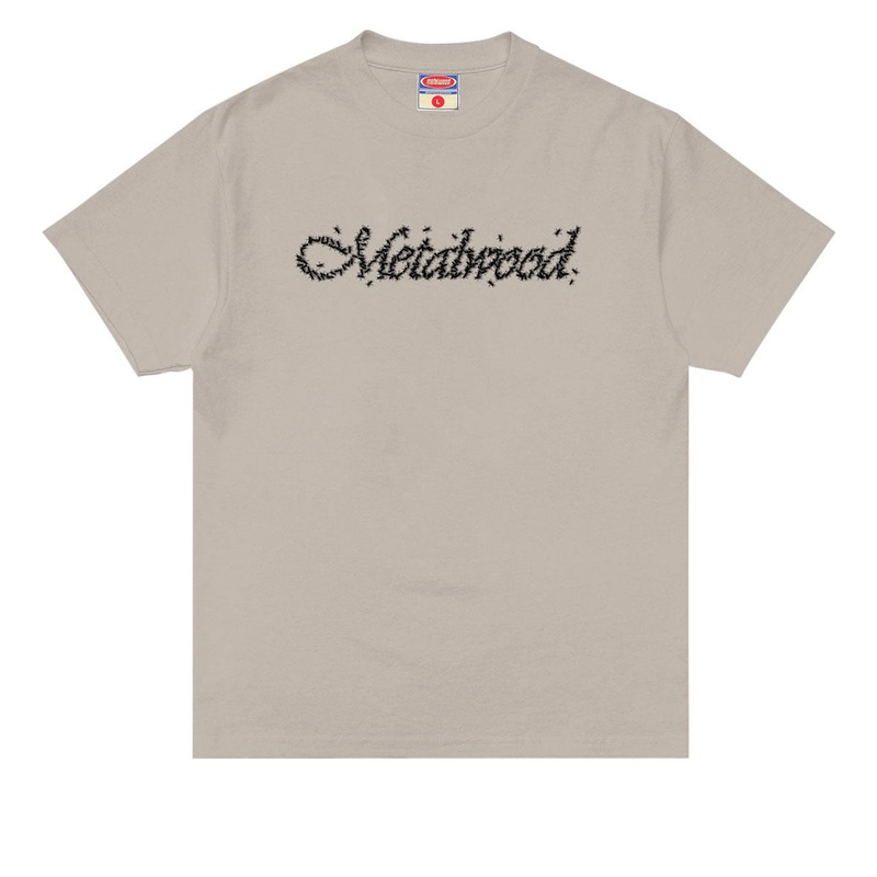 Metalwood Flies T-Shirt – Taupe