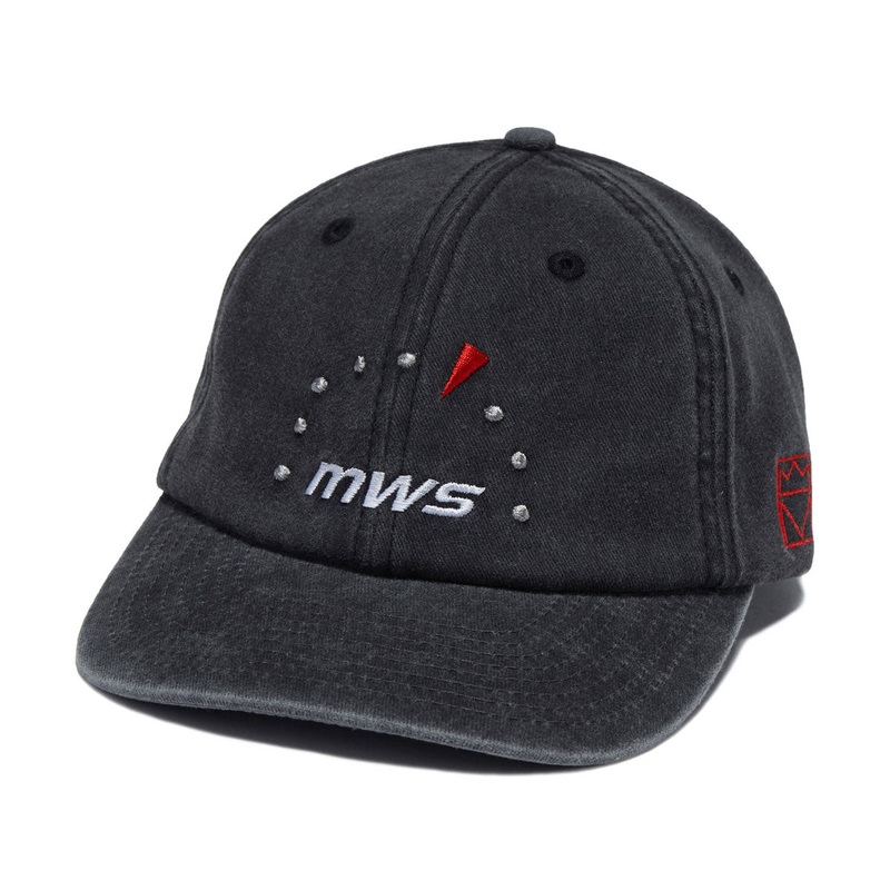 Metalwood Tour Sponsor 6 Panel Strapback Hat – Black
