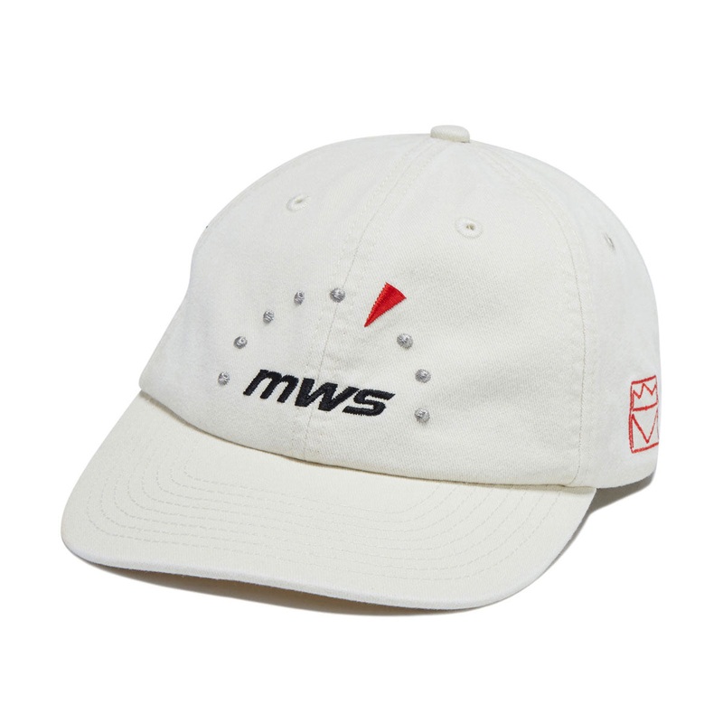 Metalwood Tour Sponsor 6 Panel Strapback Hat – Bone