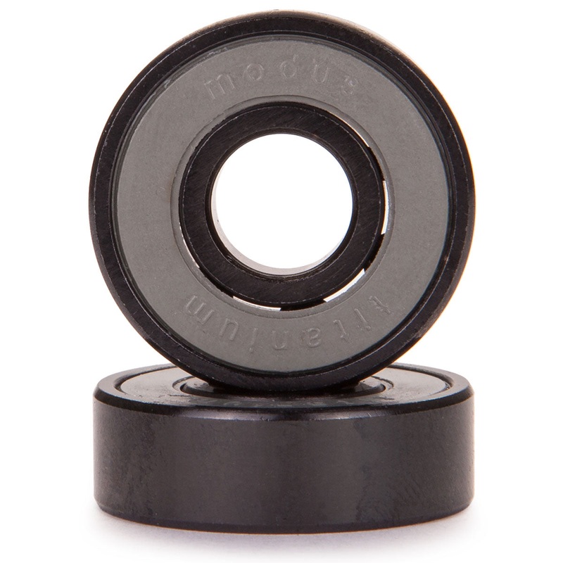 Modus Titanium Skateboard Bearings – Black