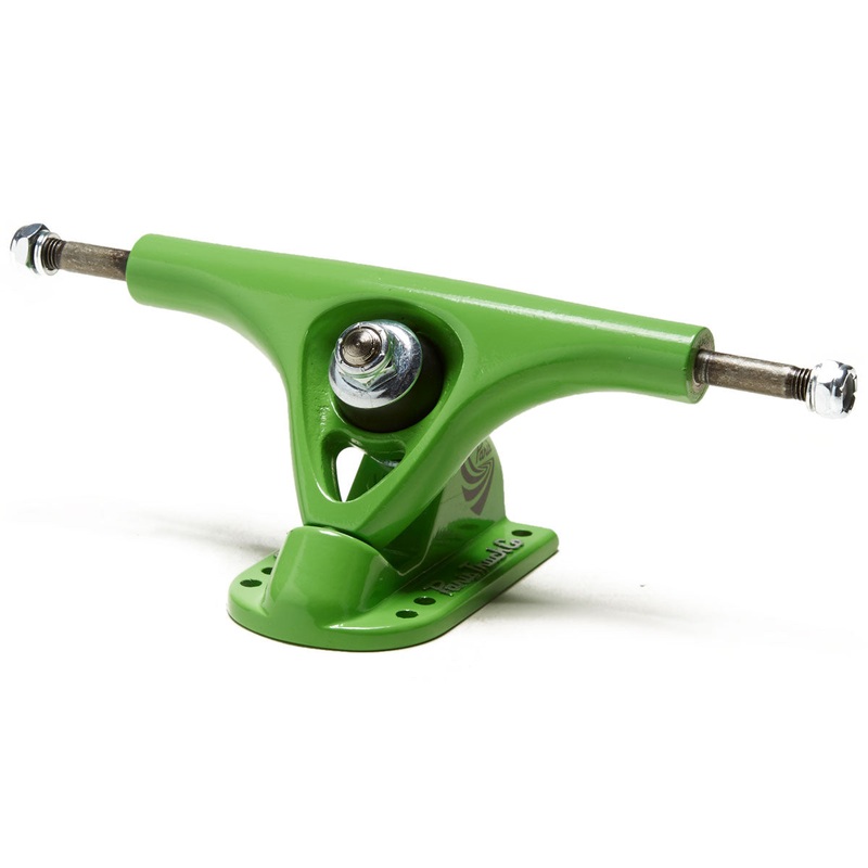 Paris V2 150mm 50 Degree Longboard Trucks – Green/Green