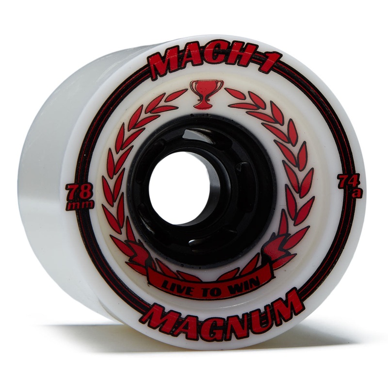 Venom Magnum Mach  Formula Cobra Core 74a Longboard Wheels – Red Print – 78mm