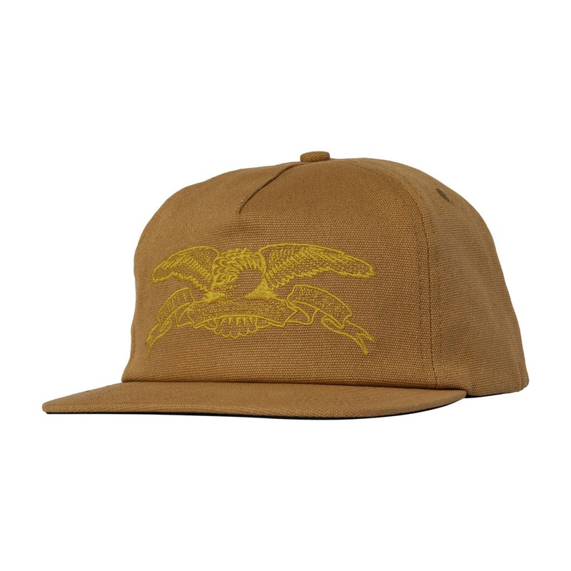 Anti-Hero Basic Eagle Hat – Brown/Gold 2025
