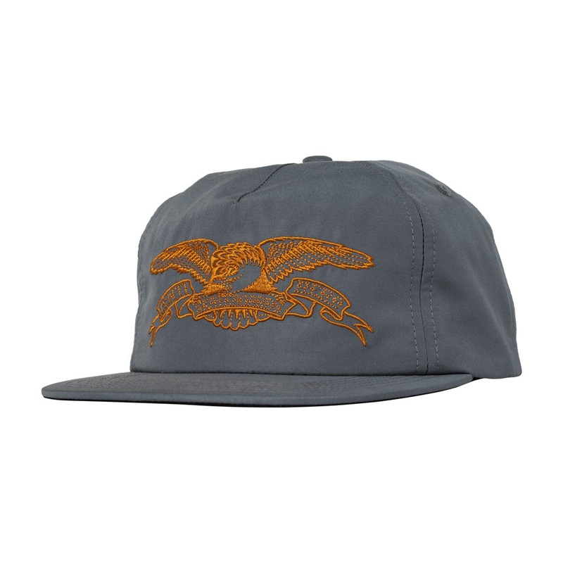 Anti-Hero Basic Eagle Hat – Charcoal/Orange