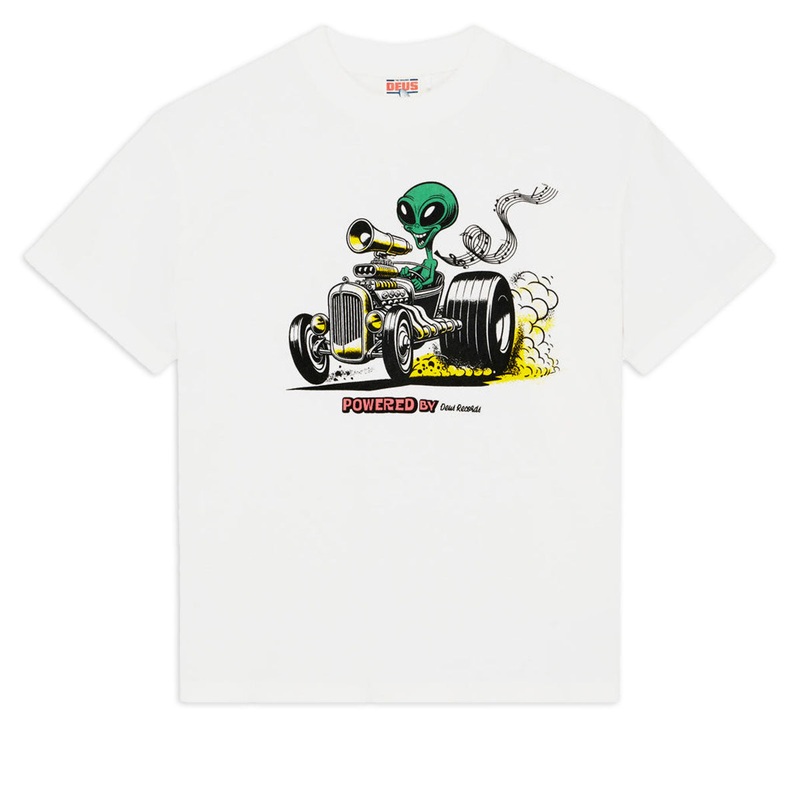 Deus Ex Machina Celestial Rod T-Shirt – Vintage White