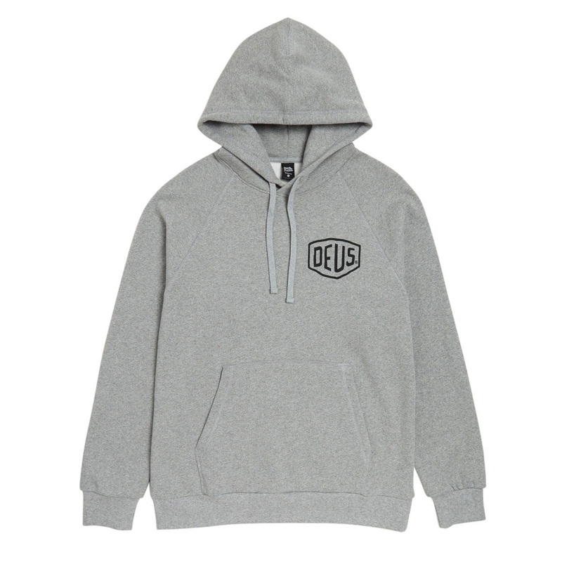 Deus Ex Machina Tokyo Address Hoodie – Grey Marle