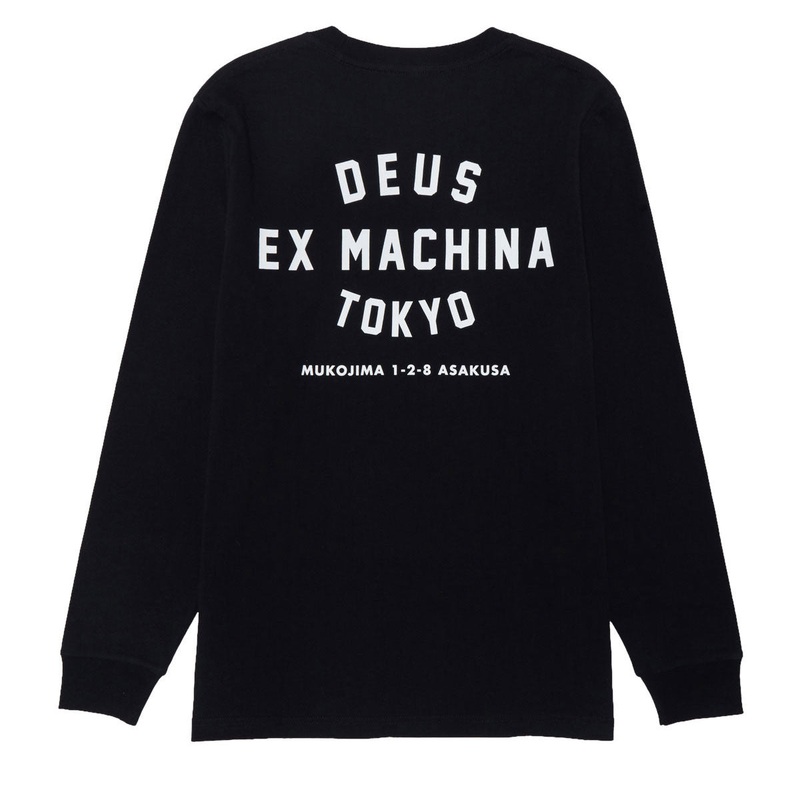 Deus Ex Machina Tokyo Long Sleeve T-Shirt – Black