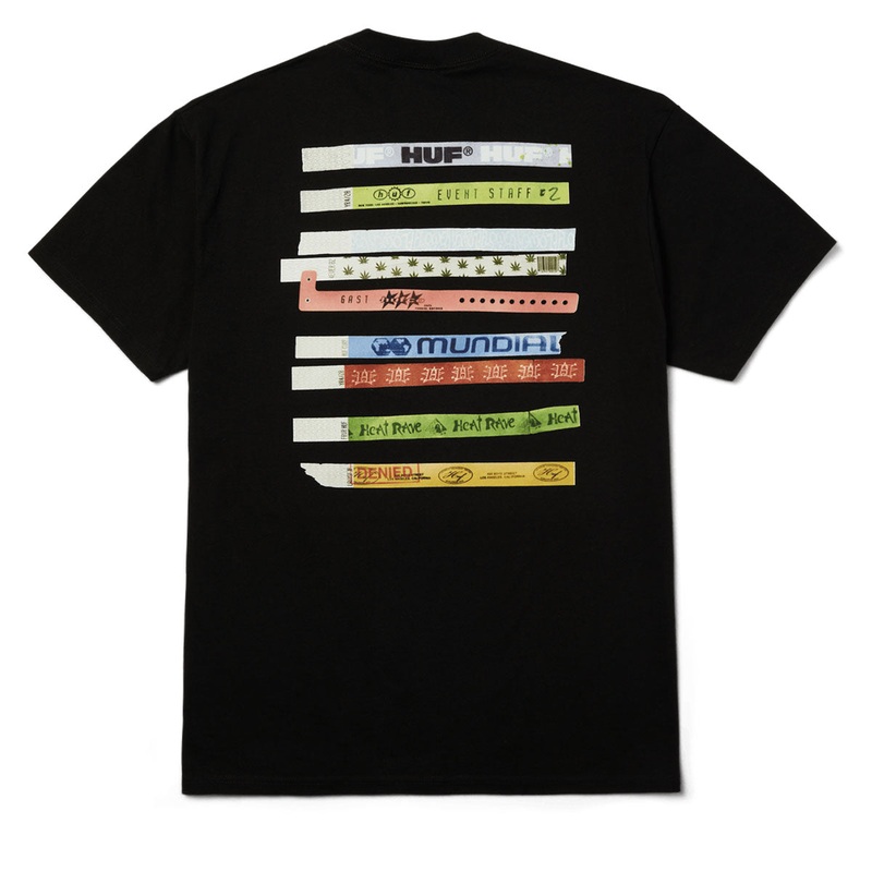 HUF Admission T-Shirt – Black
