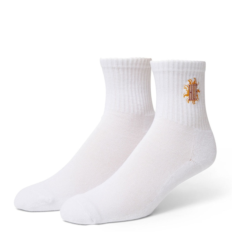 HUF Apollo /4 Socks – White
