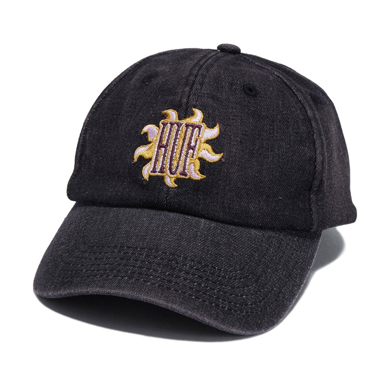 HUF Apollo Denim 6 Panel Cv Hat – Dust Purple