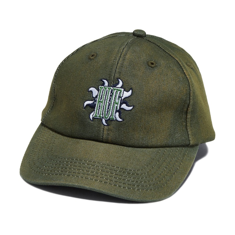 HUF Apollo Denim 6 Panel Cv Hat – Thyme