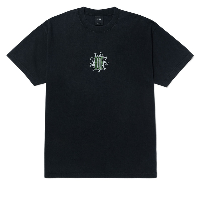 HUF Apollo Washed T-Shirt – Washed Black