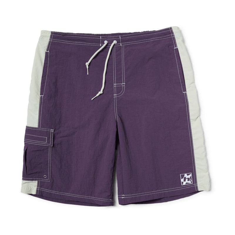 HUF High Tide Boardshorts – Dark Berry