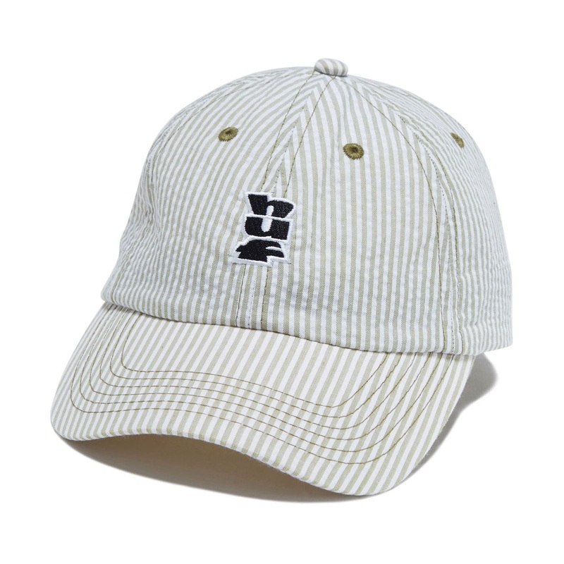 HUF Seersucker Megablast 6 Panel Hat – Green