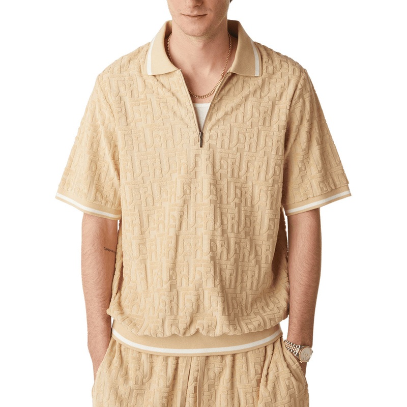 HUF Tether Jacquard Terry Shirt – Twill