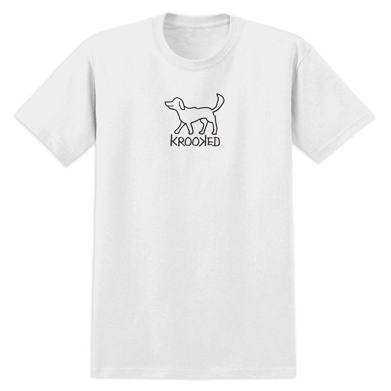 Krooked El Perro T-Shirt – White/Black