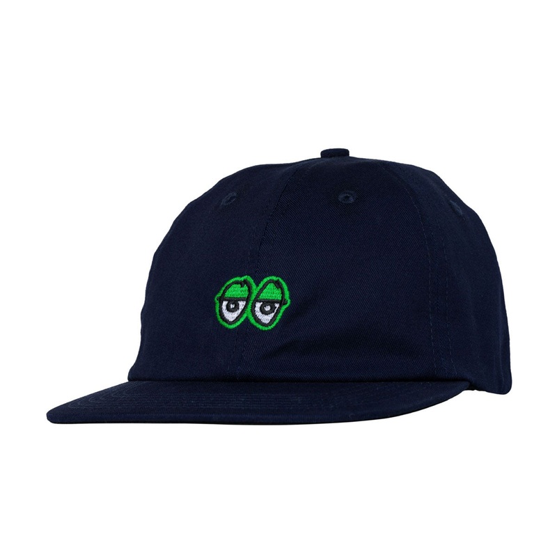 Krooked Eyes Hat – Navy/Green