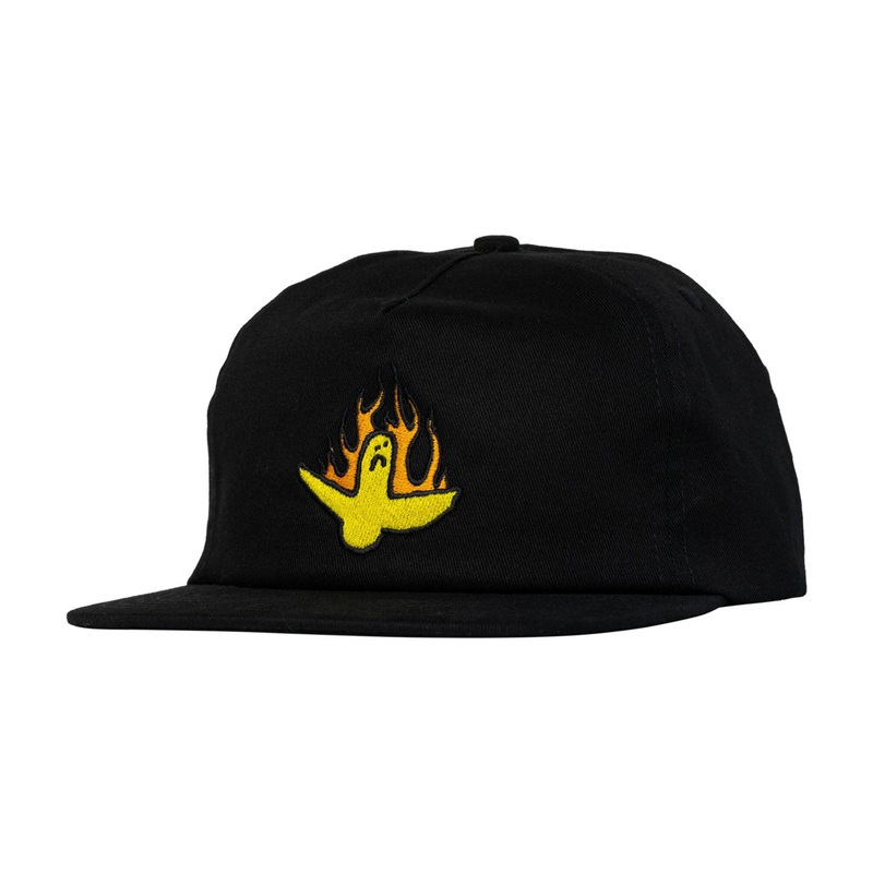Krooked Fire Bird Hat – Black