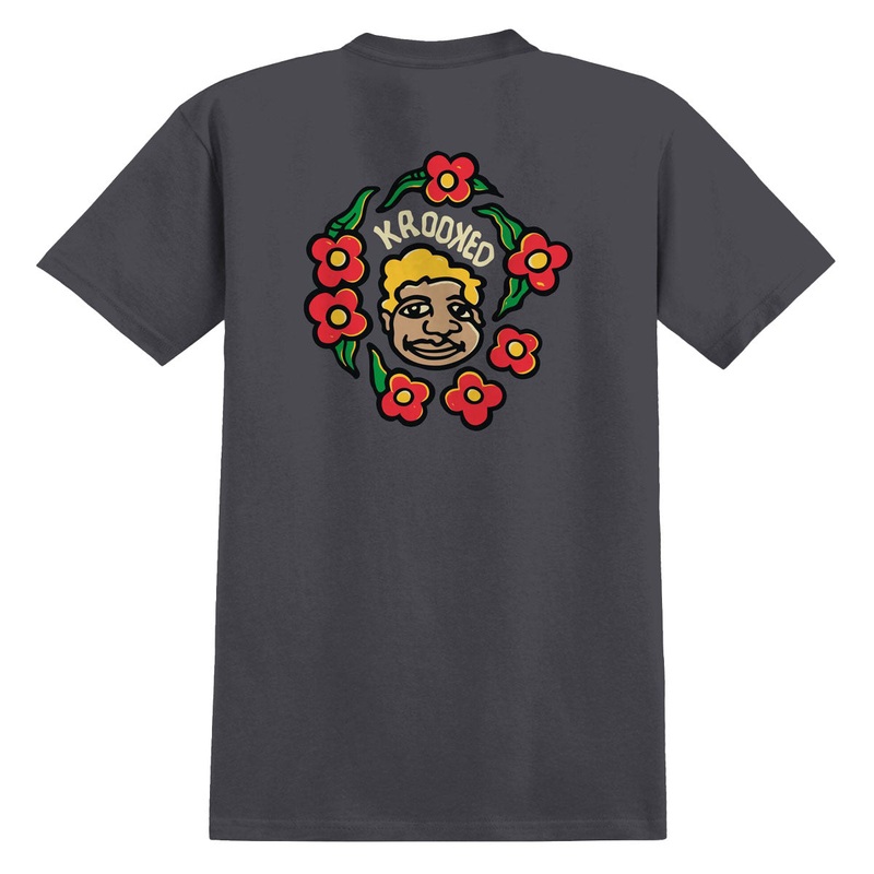 Krooked Krooked Mg T-Shirt – Charcoal